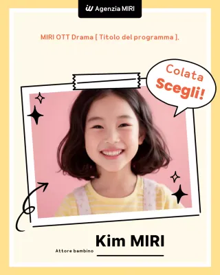 Promozione del dramma Yellow Baby