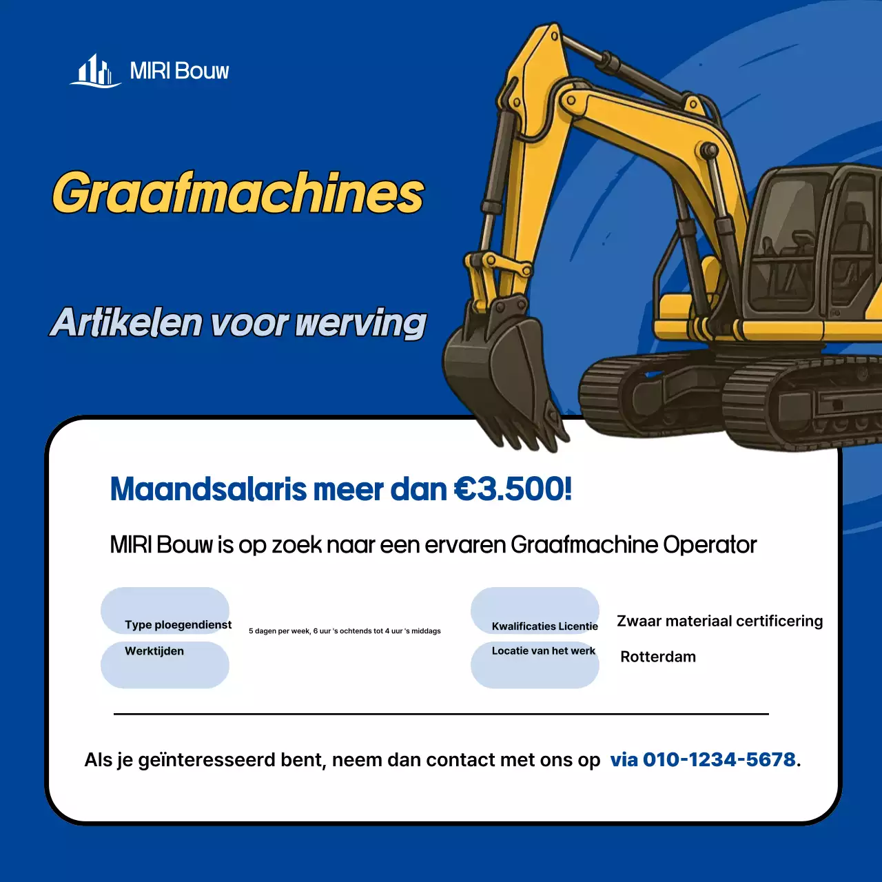 Blue Modern Recruitment