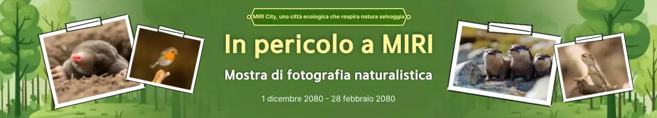 Guida alla mostra Green Nature