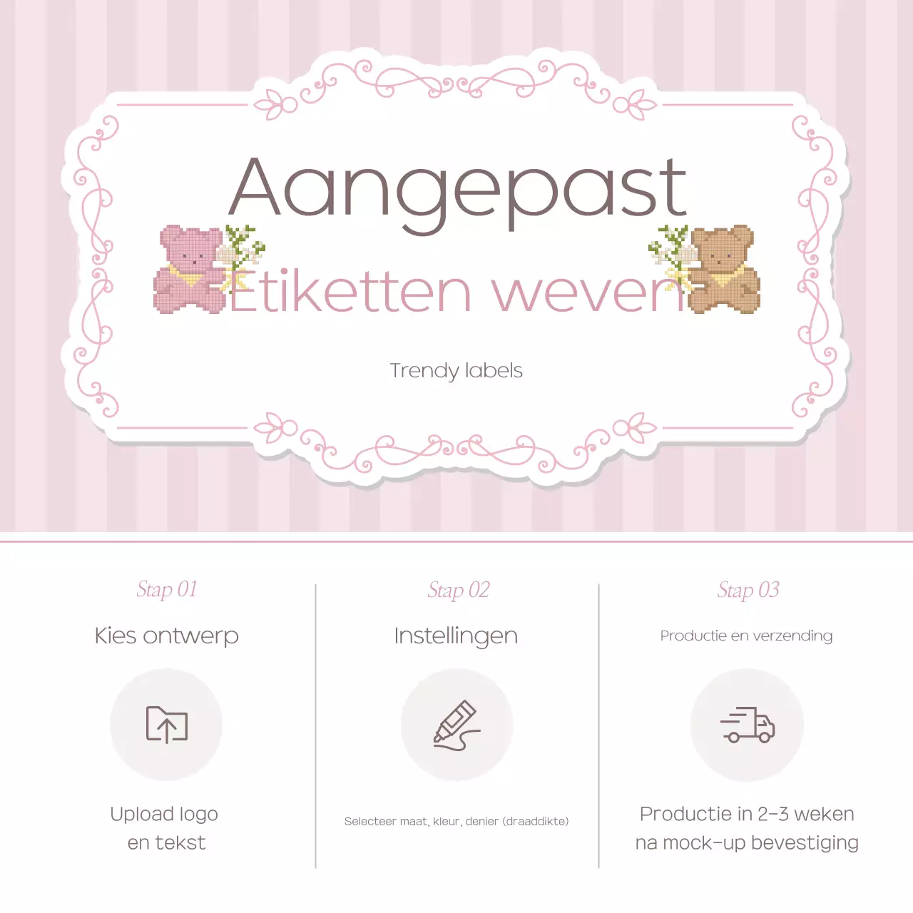 Roze Baby Aangepaste Bestelgids