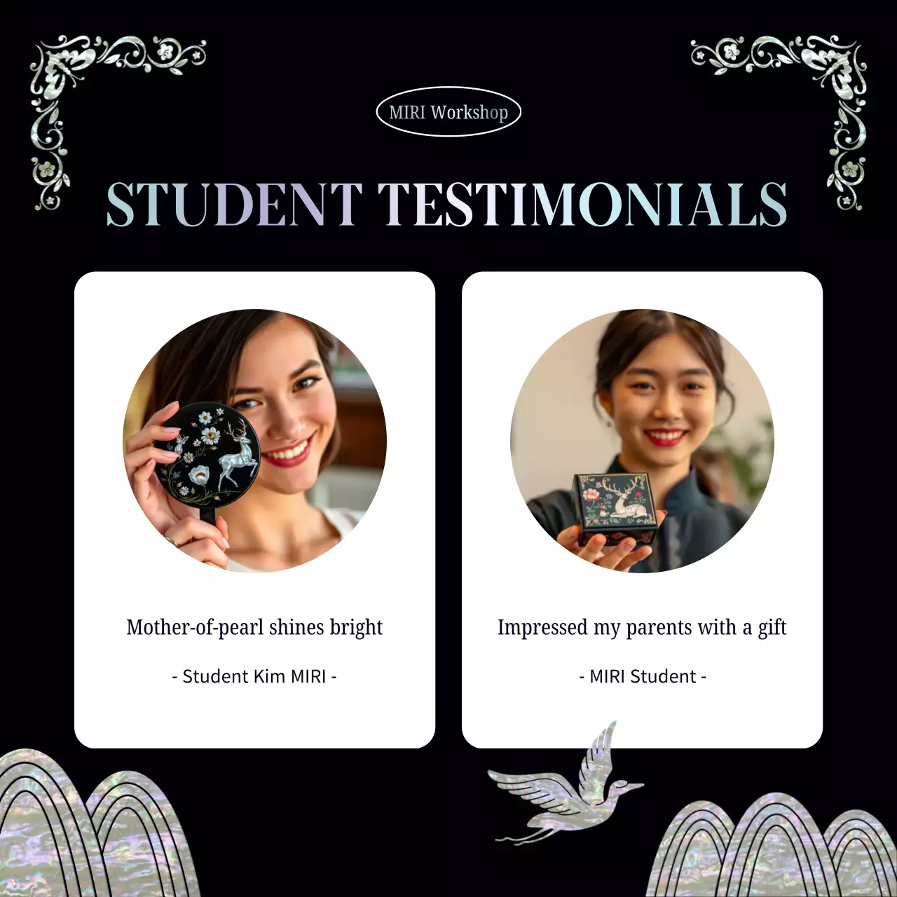 black traditional crafts class