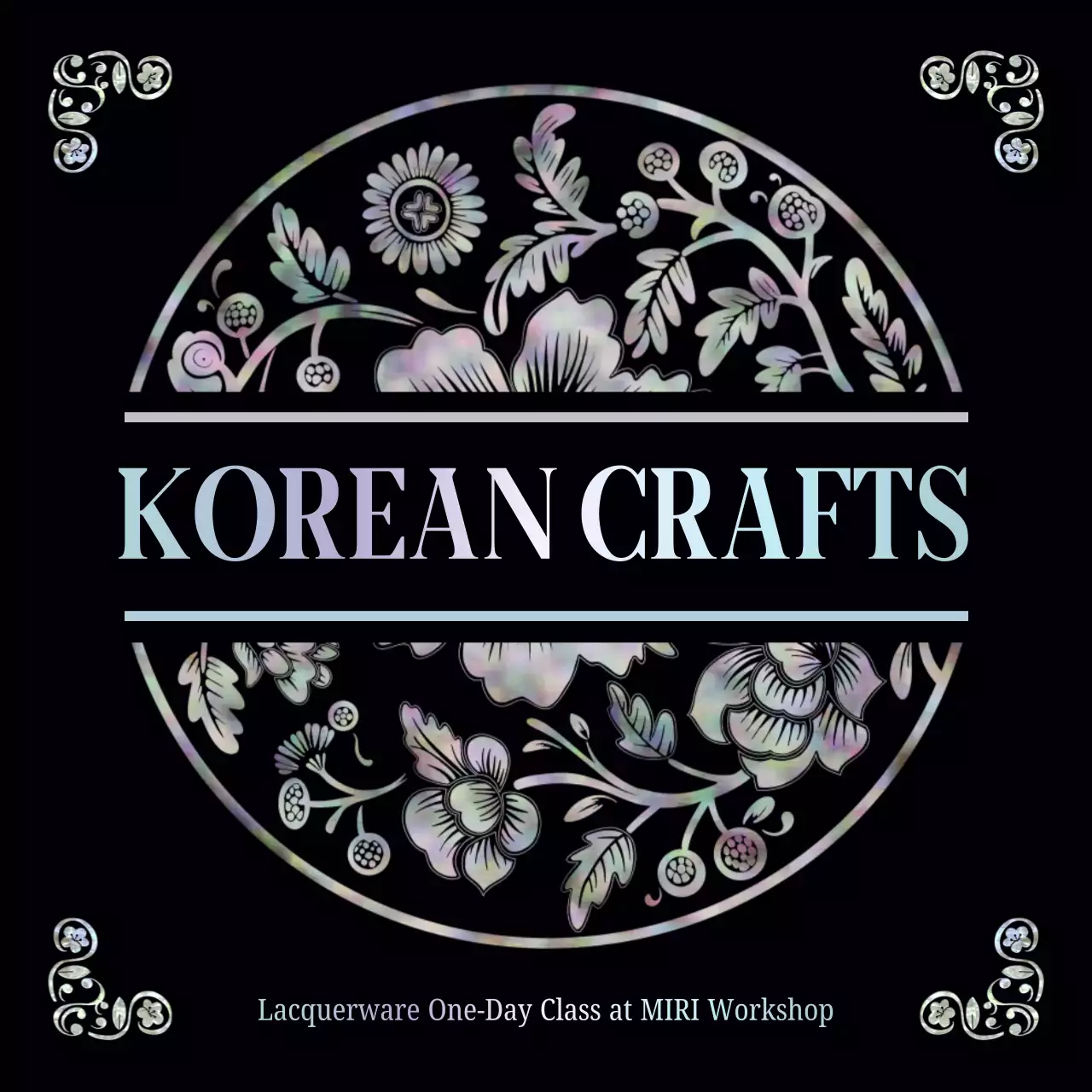 black traditional crafts class