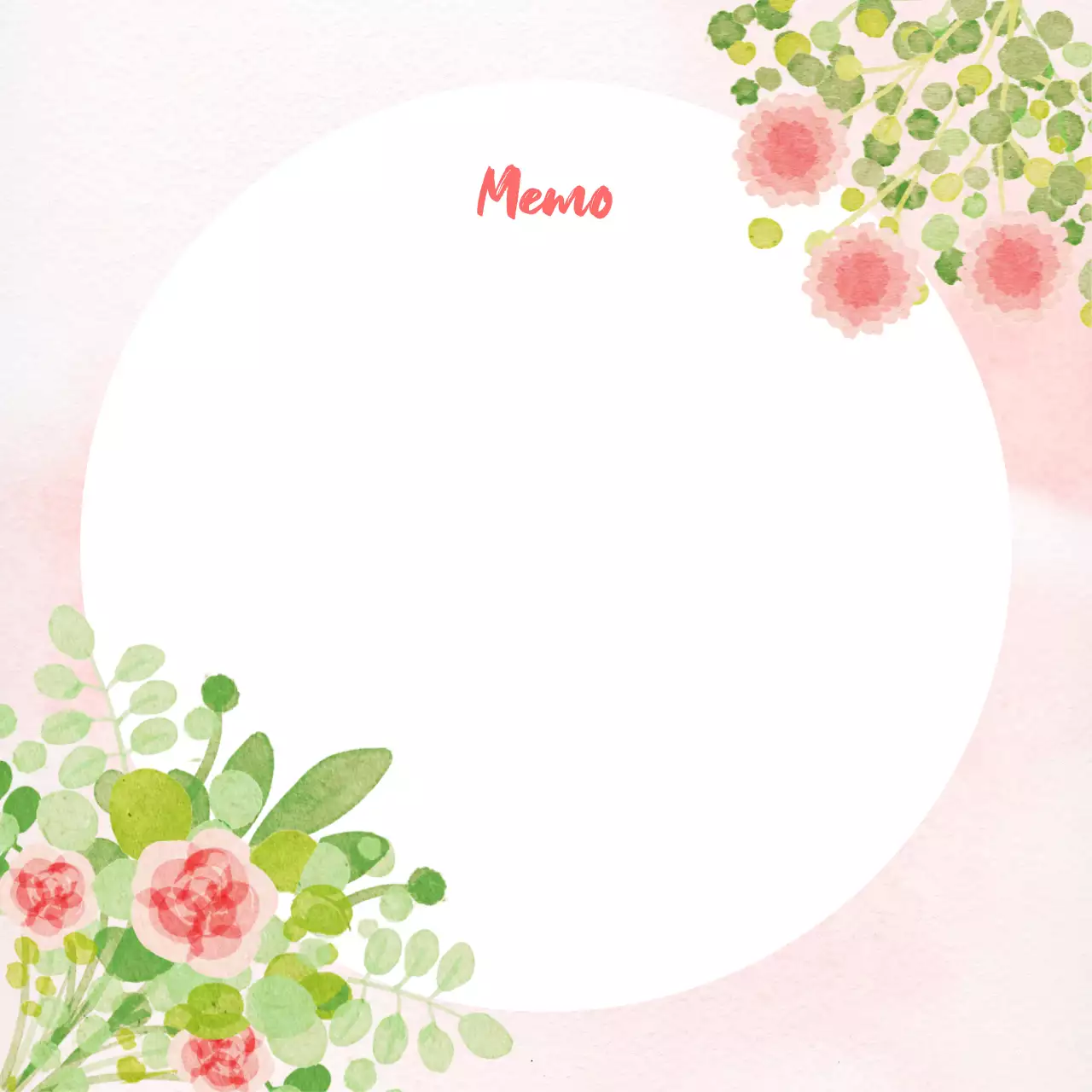 Perencana Catatan Bunga Merah Muda