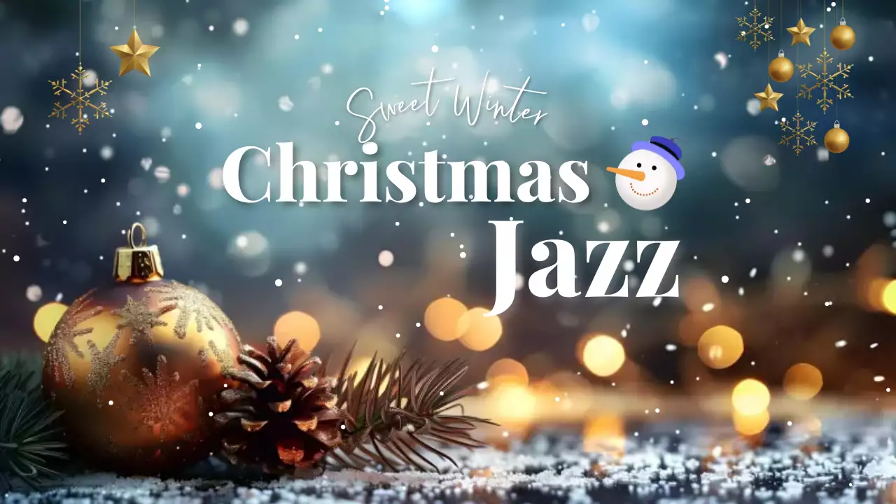 네이비 빈티지 겨울 축제