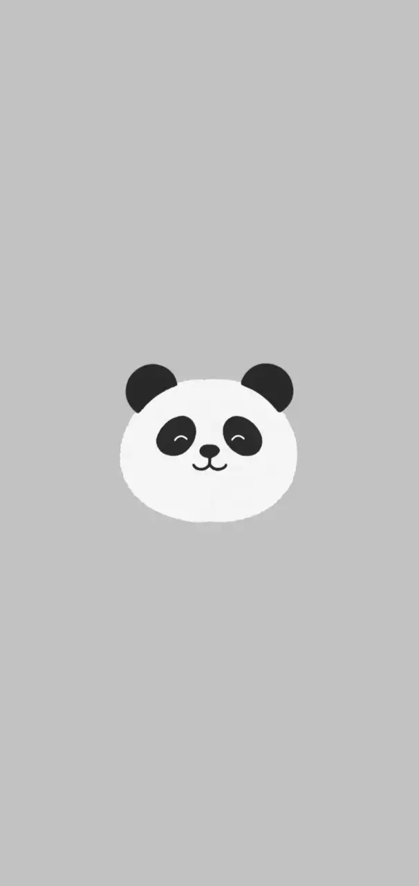 회색 심플 동물 스티커