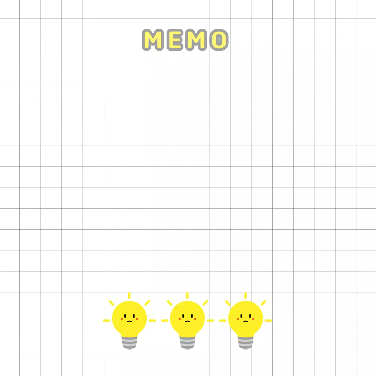 노랑 아기자기한 노트