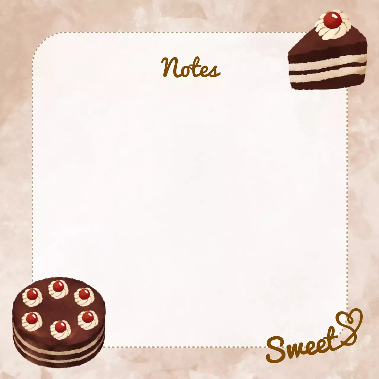 Perencana Catatan Vintage Beige