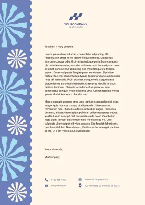 Retro New Year Eve Celebration Letterhead Poster