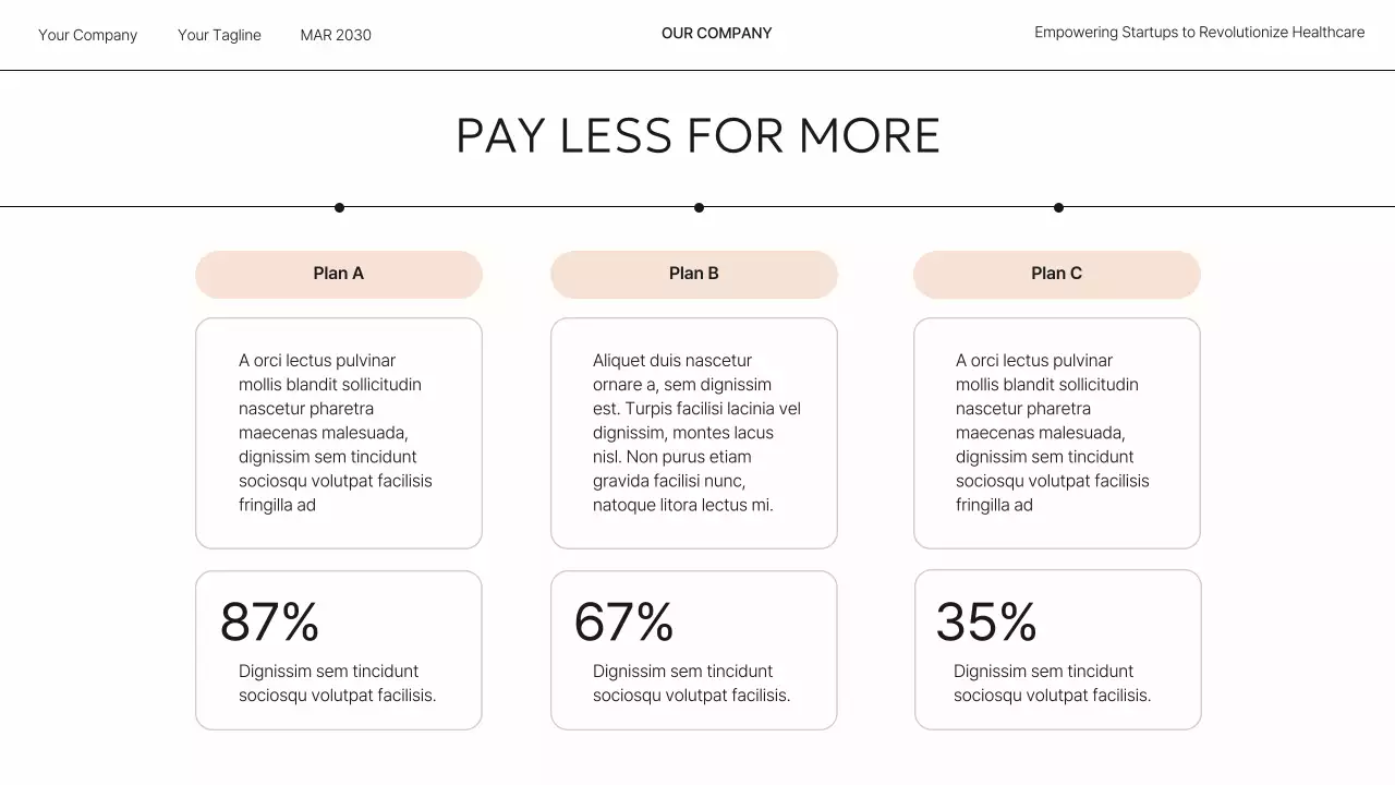 Beige Modern Health Presentation Pitch