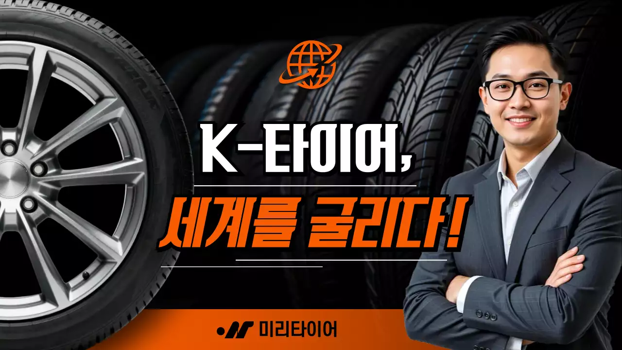 주황 모던 자동차 광고