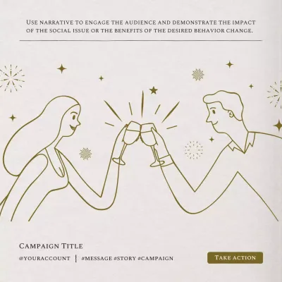 Beige Minimal Social Campaign Advertisement Social Media Post