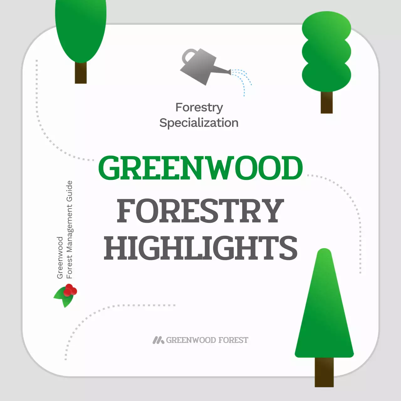 green modern forestry guide