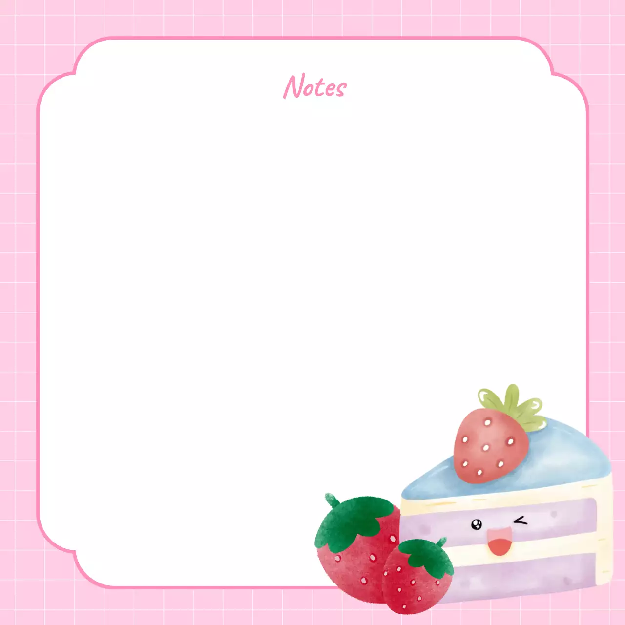 Perencana Catatan Lucu Merah Muda