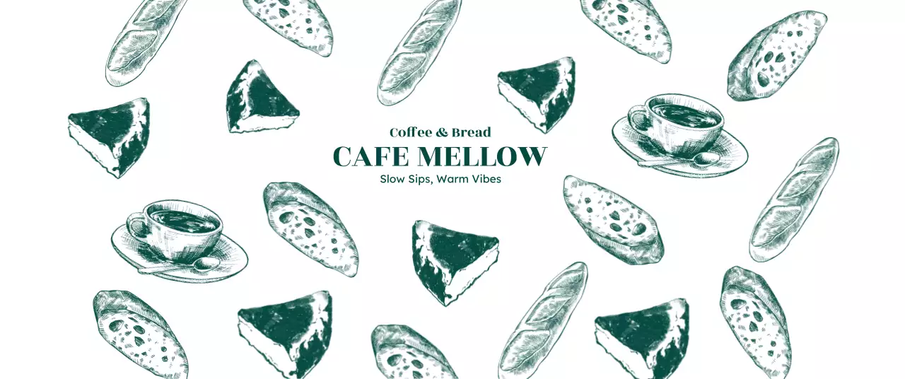 초록 빈티지 카페 홍보