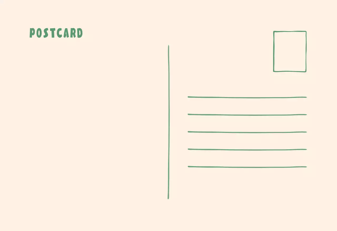 緑 ポップ クリスマス カード