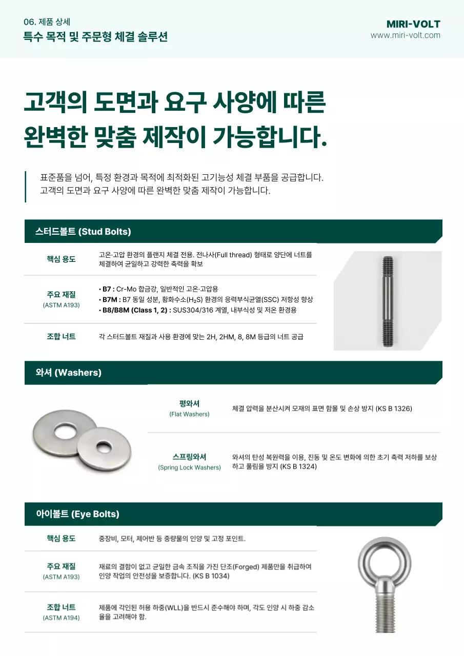 초록 모던 산업 설명서