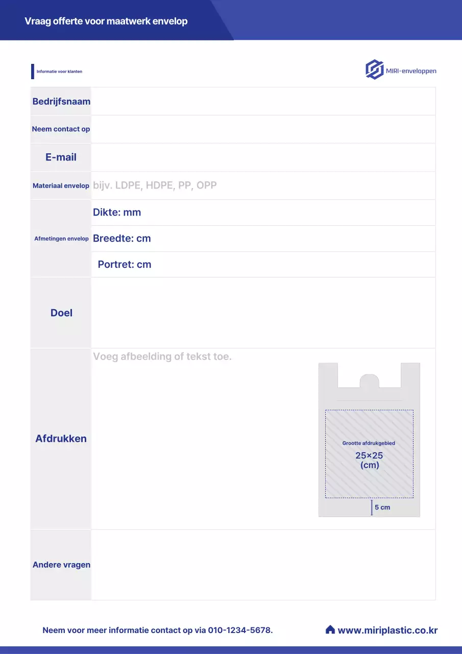 Blue Clean Production-aanvraaggids