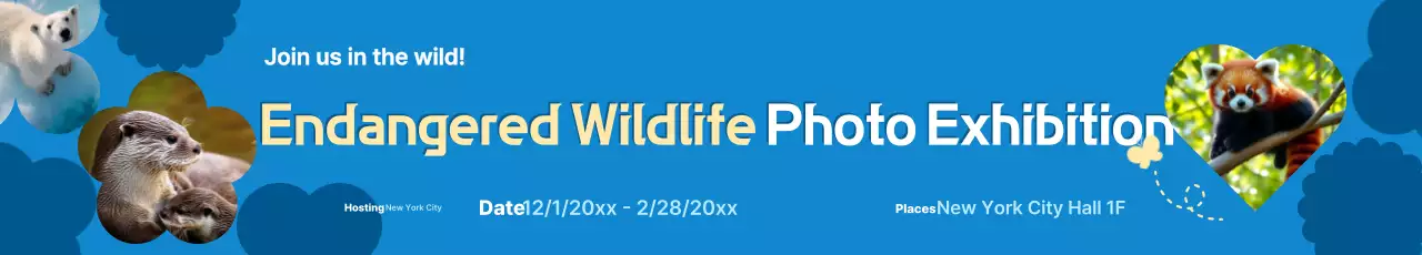 Guia de Exposição Simples Azul