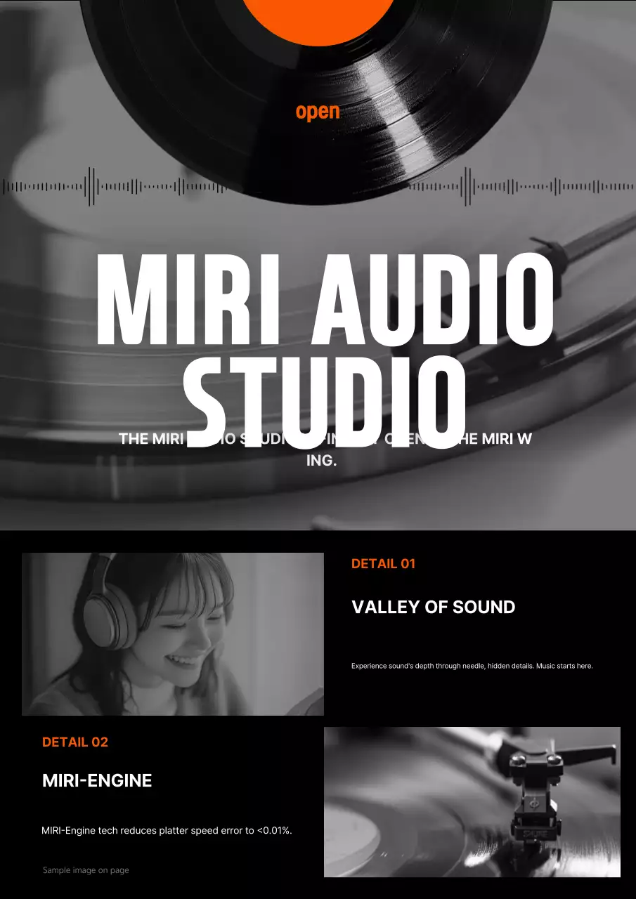 Orange Modern Audio Studio khai trương