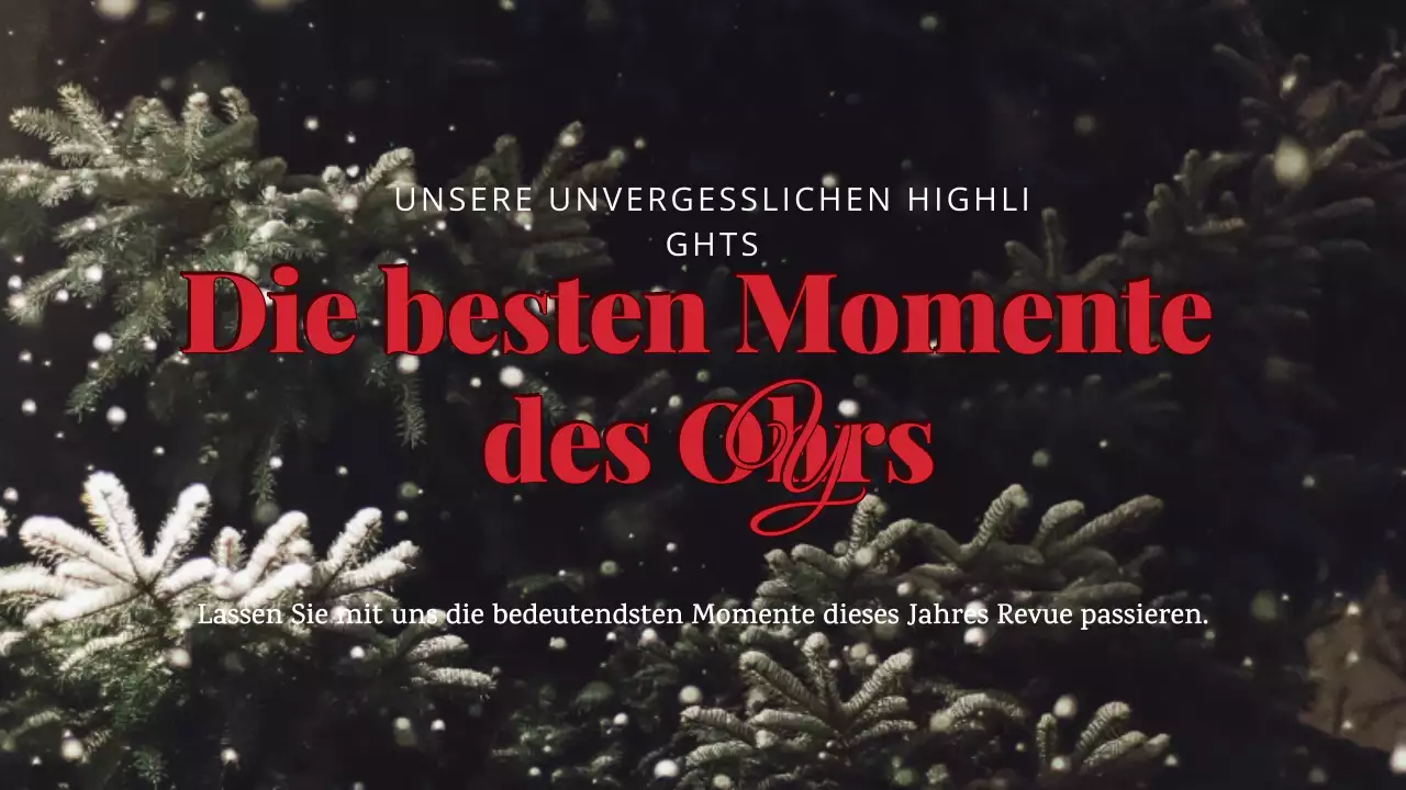 Ankündigung von Red Elegant Moments