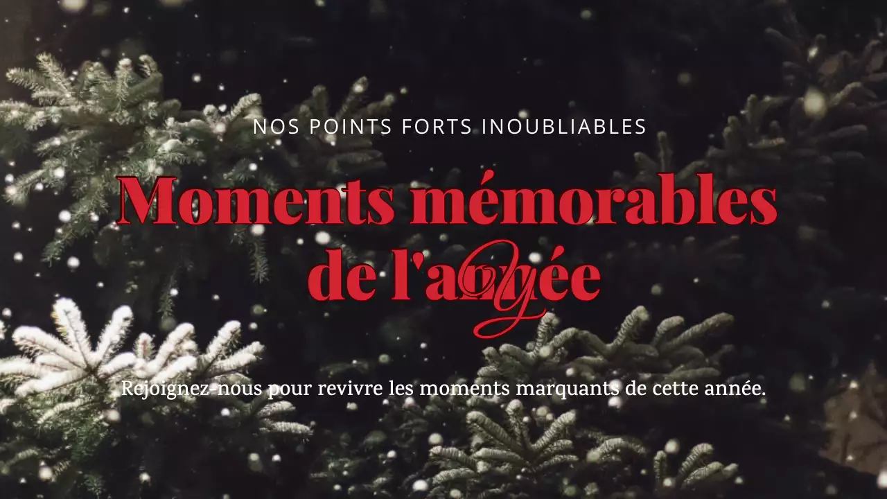 Annonce Red Elegant Moments