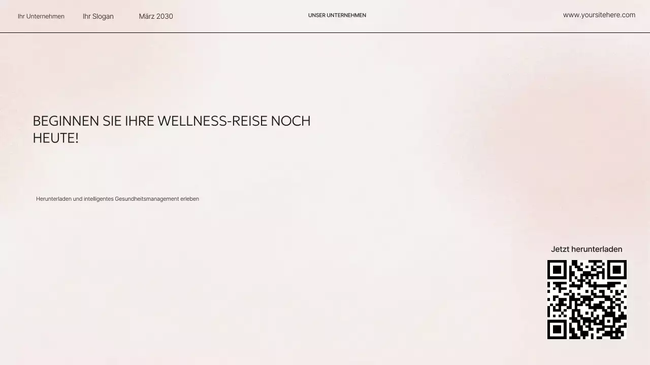 Beige Modern Health Präsentations-Pitch