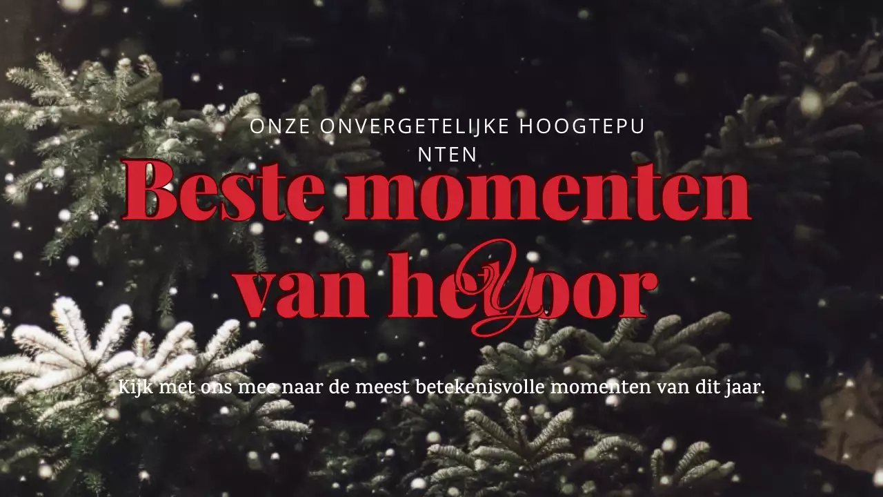 Aankondiging van Red Elegant Moments