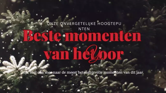 Aankondiging van Red Elegant Moments