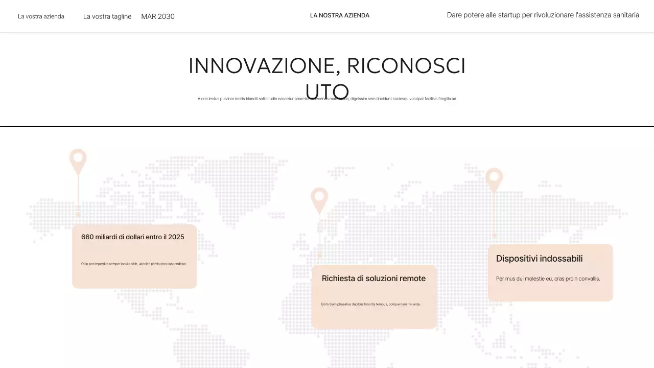 Presentazione di Beige Modern Health