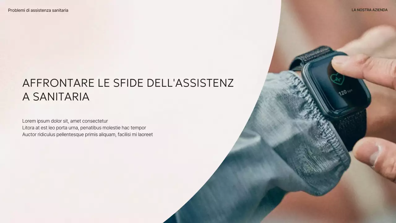 Presentazione di Beige Modern Health