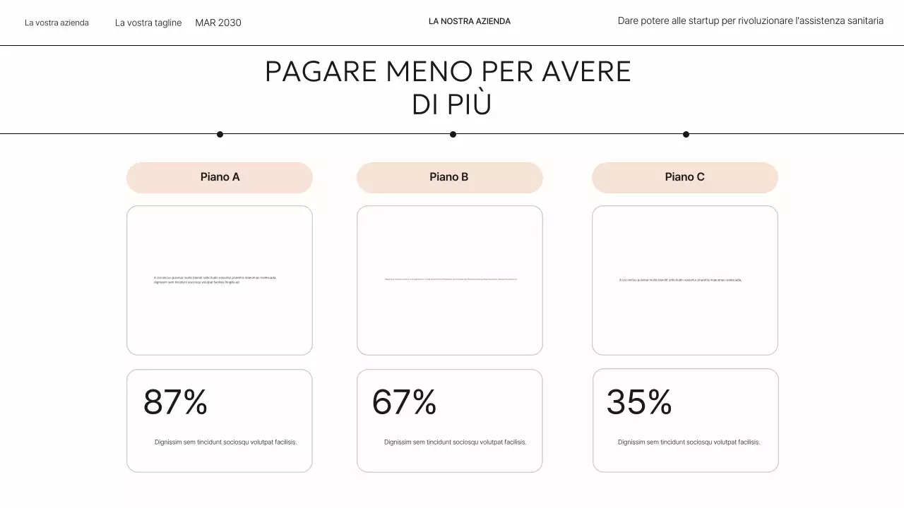 Presentazione di Beige Modern Health