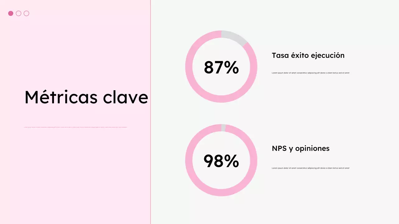 Presentación de productividad moderna en blanco