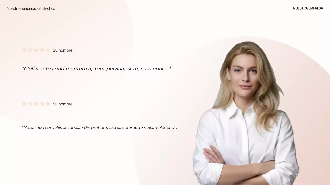 Presentación de salud moderna en beige