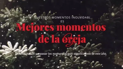 Anuncio de Red Elegant Moments