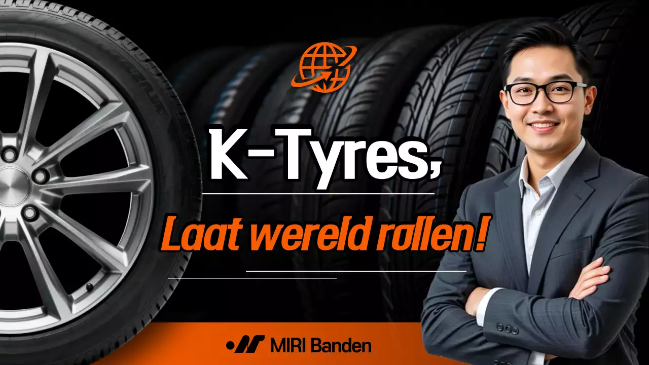 Oranje moderne auto-advertentie
