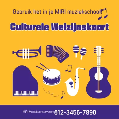 Advertentie van Yellow Pop Music Academy