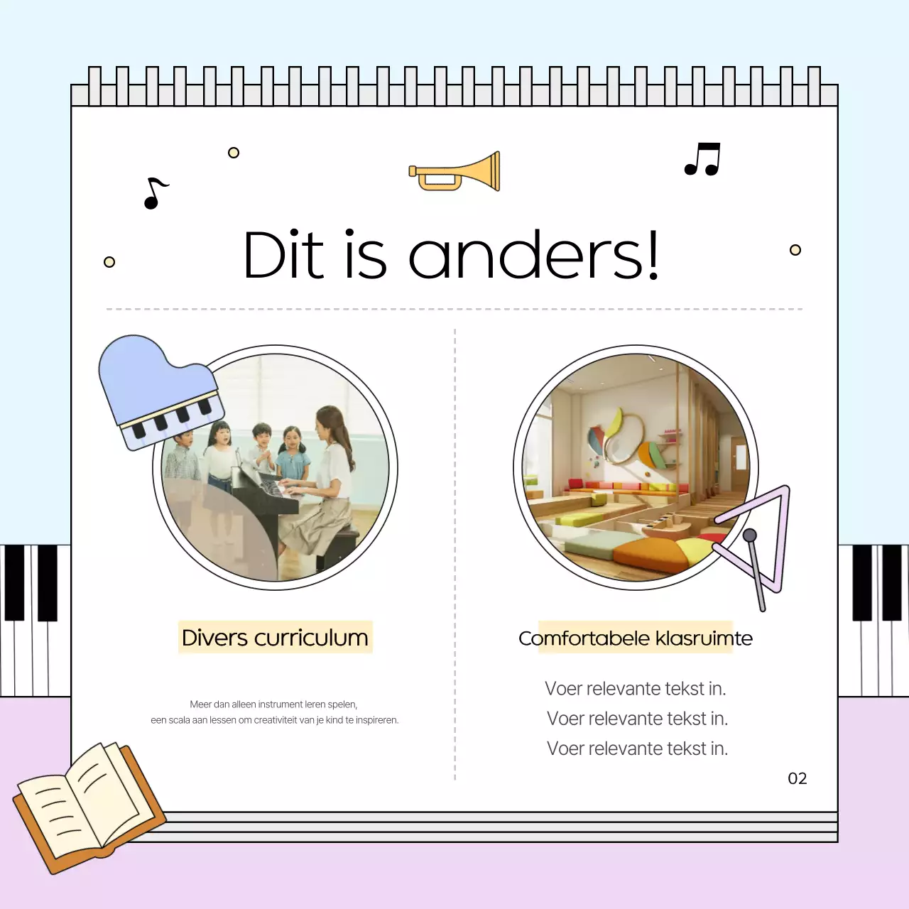 Sky Blue Cute Vacation Studentenwervingsgids