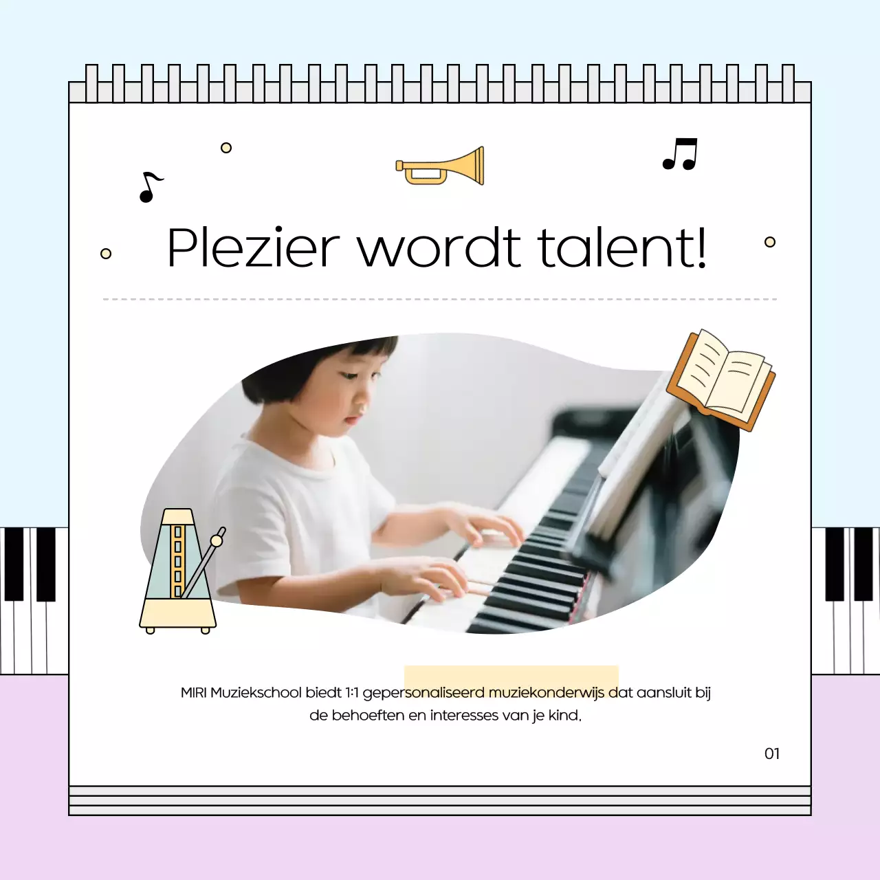 Sky Blue Cute Vacation Studentenwervingsgids