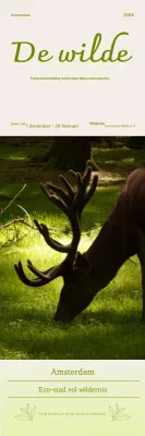 Khaki dierenfototentoonstelling