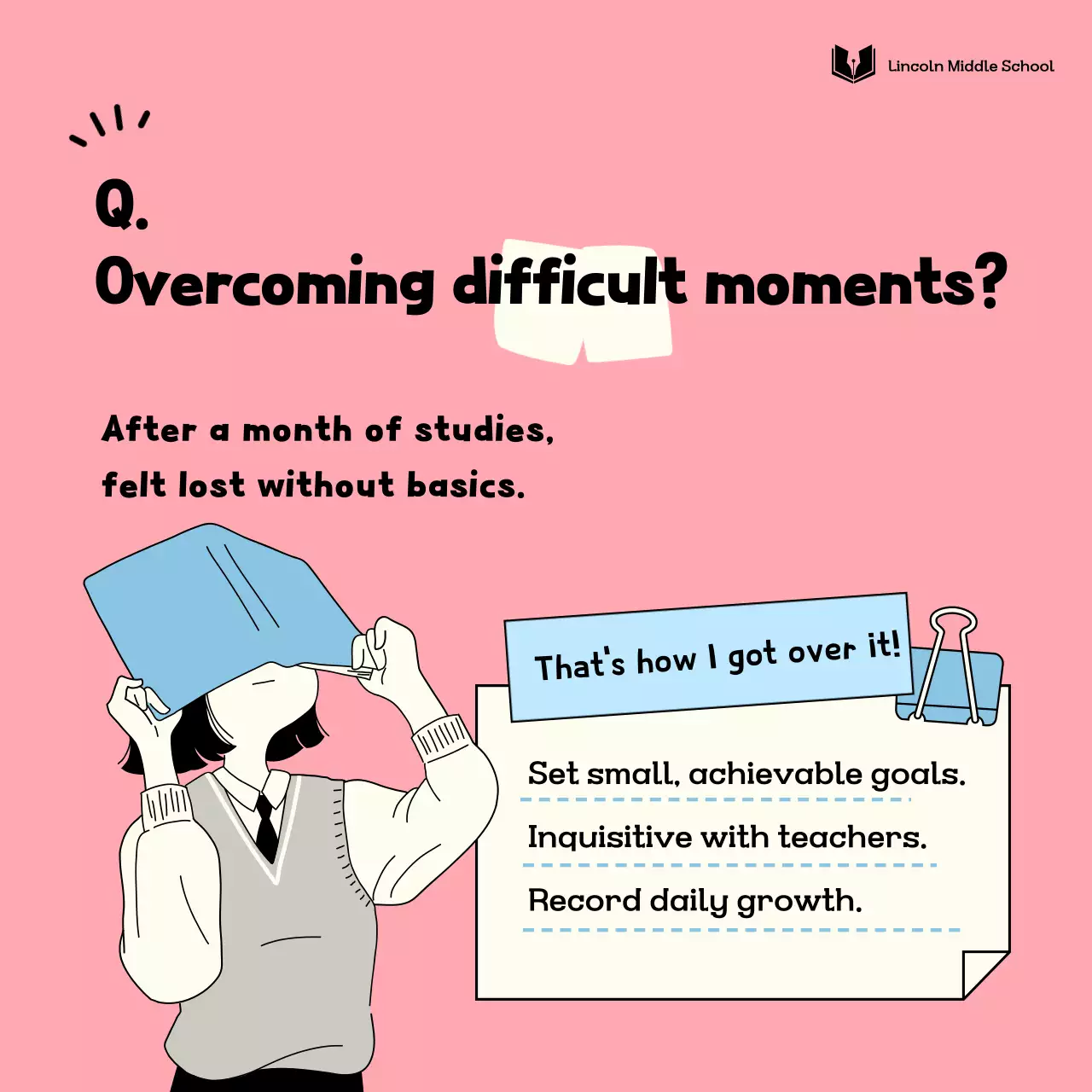 Promotion of Pink Simple Educational Materials