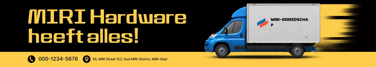 Zwarte moderne bezorginformatie promotie