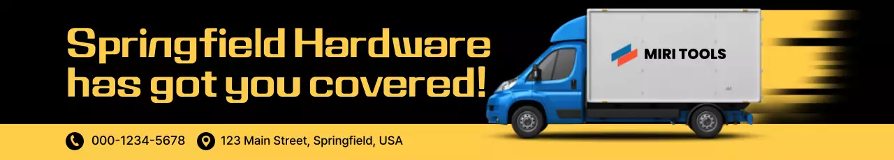 Promoção de informações de entrega da Black Modern