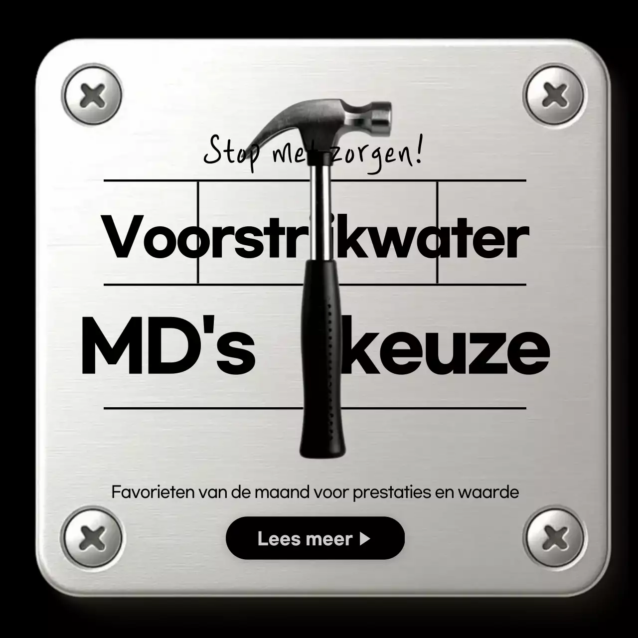 Promotie van grijze moderne hardwareproducten