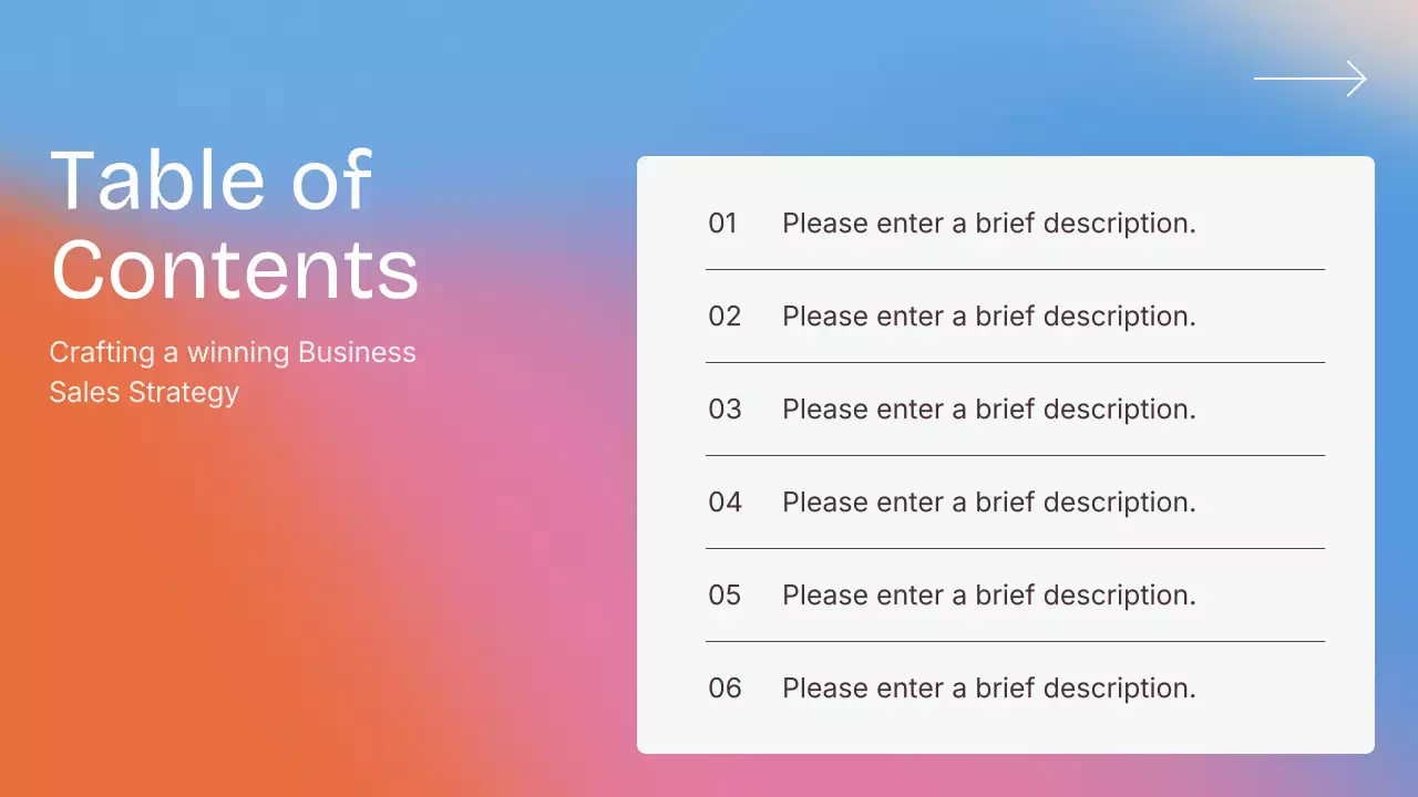Colourful Modern Sales Strategy Presentation