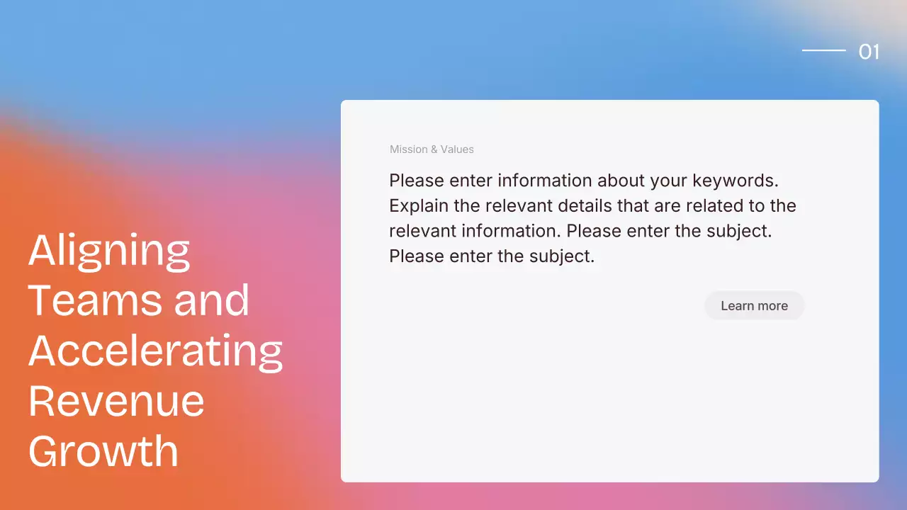 Colourful Modern Sales Strategy Presentation