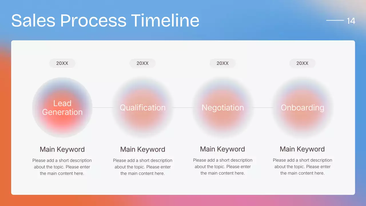 Colourful Modern Sales Strategy Presentation