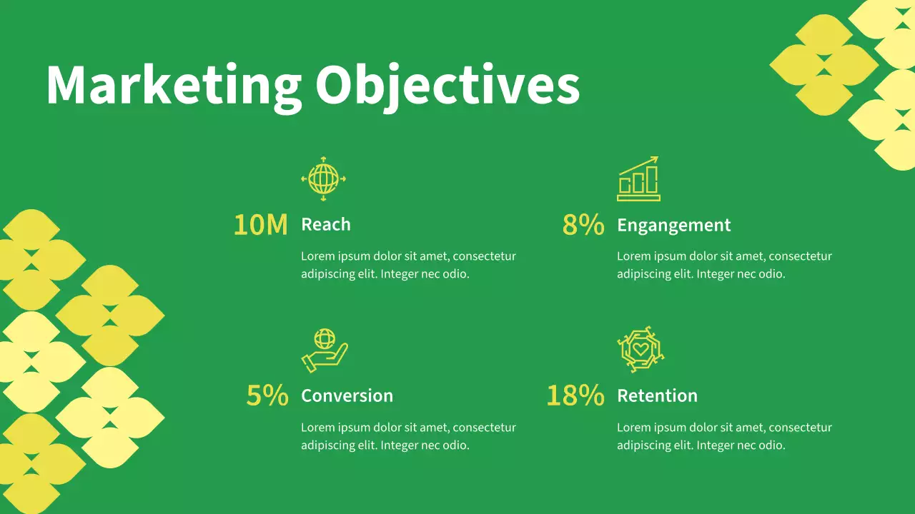 Green Modern Marketing Plan