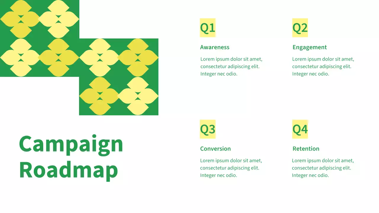Green Modern Marketing Plan