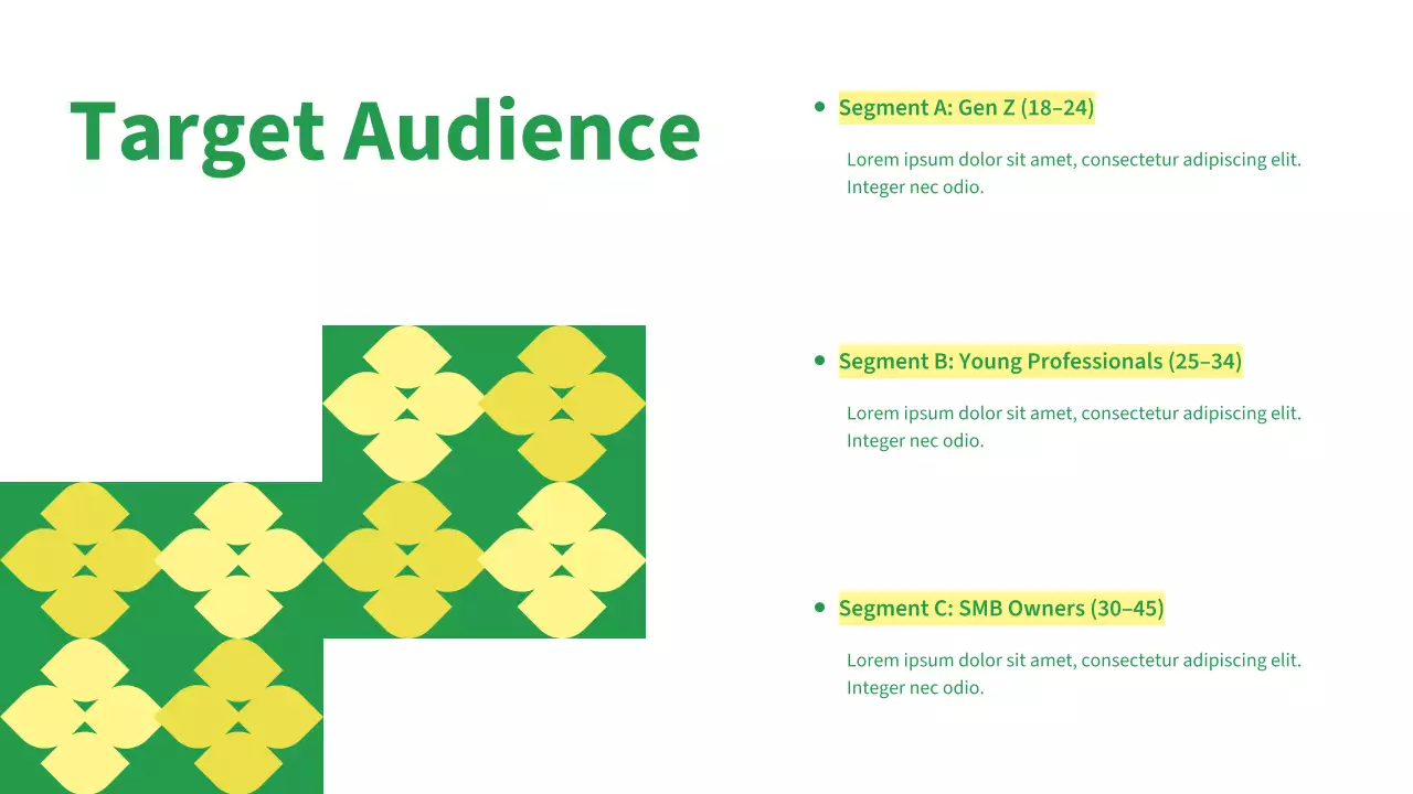 Green Modern Marketing Plan