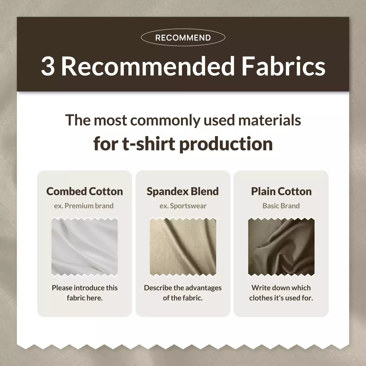 beige modern fabric guide